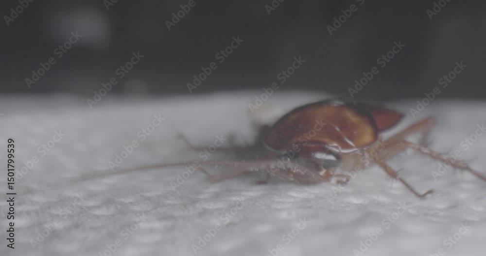 Cucaracha Lente Macro