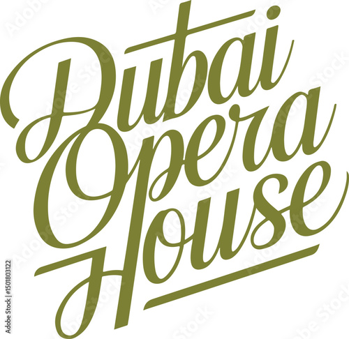 Dubai Opera House Logo.