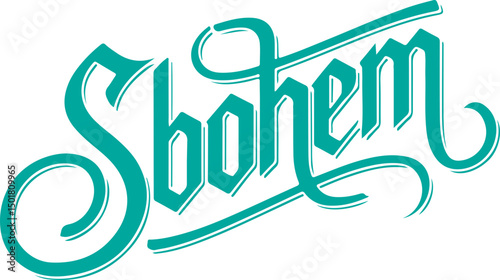Sbohem (Goodbye in Czech).