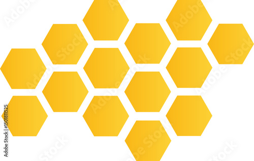 Tech-Inspired Polygon Grid Pattern – Black and Gray Honeycomb Tile Design Perfect for Modern Digital Concepts

