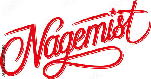 Nagemist Red Logo.