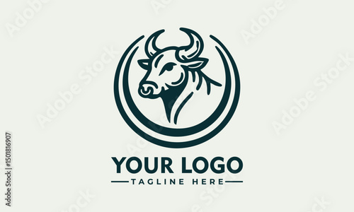 Stylized bull head illustrated in profile within a circular emblem for strength and power symbolism. Animal concept
Free Download Stylized bull head illustrated in profile within a circular emblem for strength and power symbolism. Animal concept
- GFXLoad