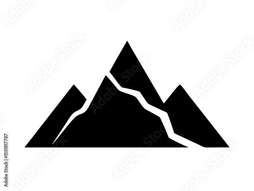 Collection Of Minimalist Black And White Mountain