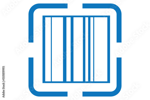 Barcode isolated on white background. Barcode scratched vector illustration , barcode icon for selling, Product Barcode, Trendy bar code for web icon