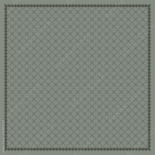 scarf design hijab seamless pattern