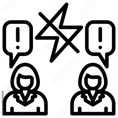 Conflict Icon
