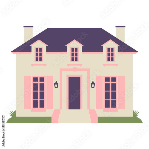 Simple american classy house