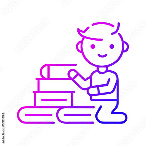 girl with a book