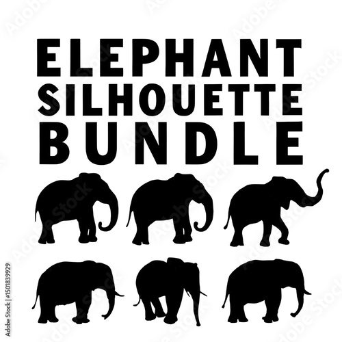 LEPHANT 
SILHOUETTE bundles