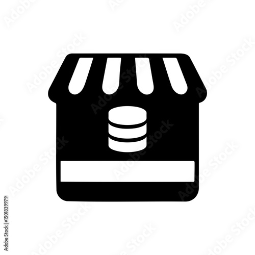Warehouse Icon for Retail, Grocery, and Fashion Brands