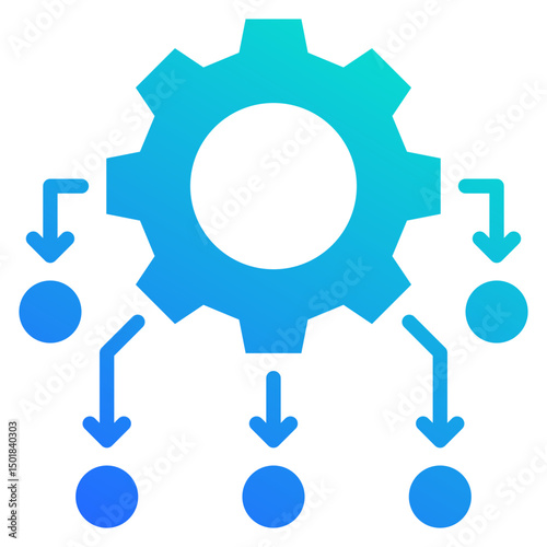Resource Allocation Icon