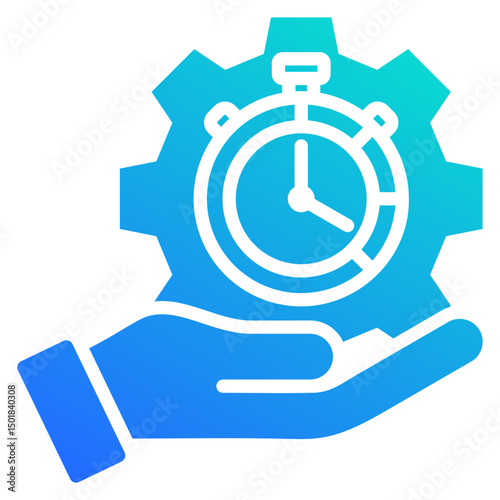 Time Allocation Icon