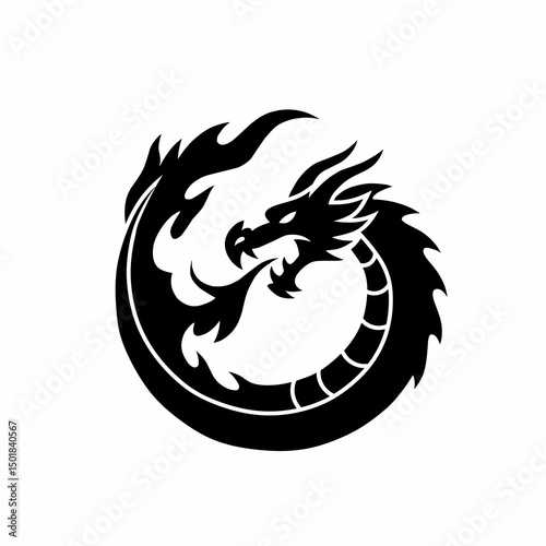 Dragon tattoo design