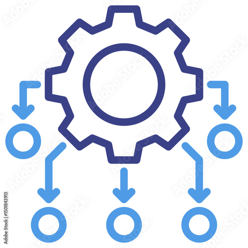 Resource Allocation Icon