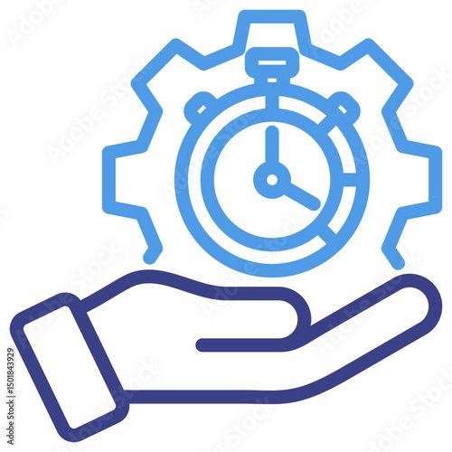 Time Allocation Icon