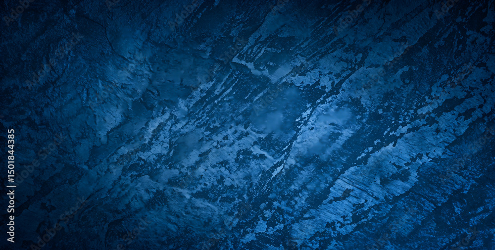 Dark blue stone grunge background with copy space for design Dark blue stone grunge background with copy space for design