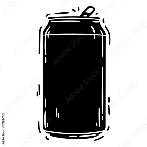 Soda can element cut out