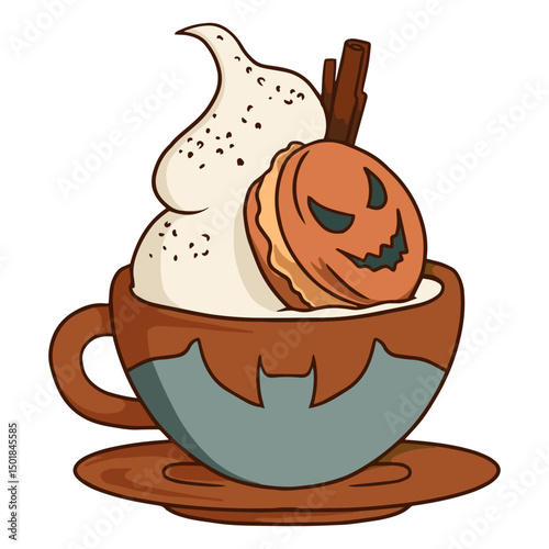 Delicious pumpkin spice drink   
