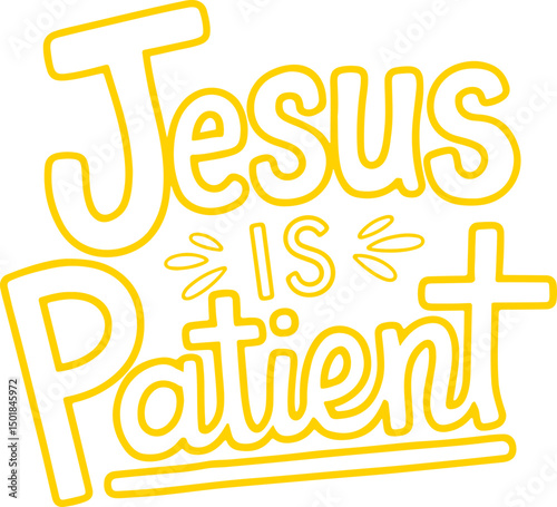 Jesus Is Patient.