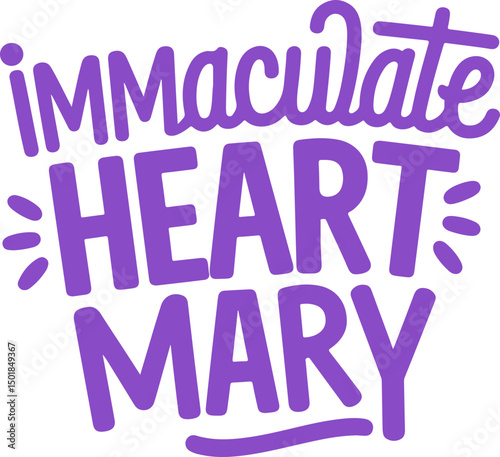 Immaculate Heart Mary.