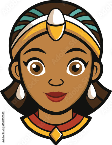 Royal zulu woman Portrait
