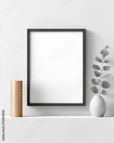 WOODEN FRAME MOCKUIP