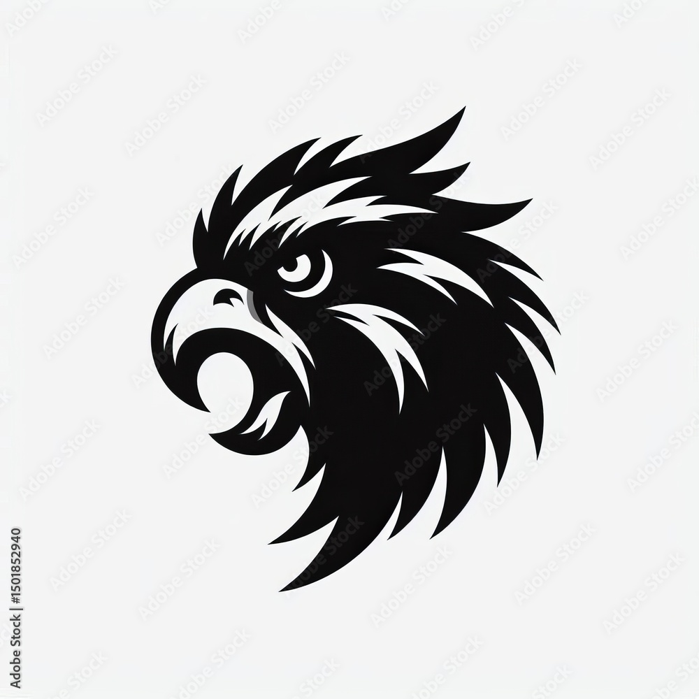 Obraz premium parrot silhouette