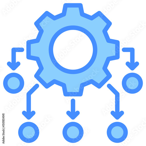 Resource Allocation Icon