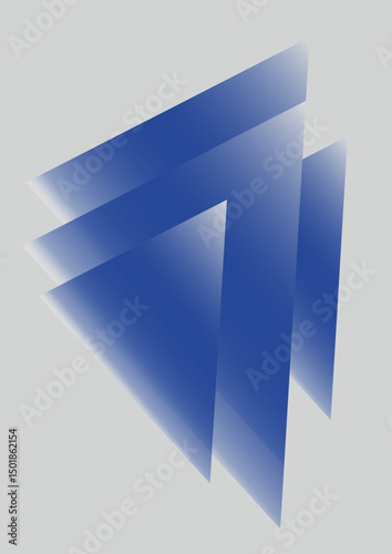 Blue design art.