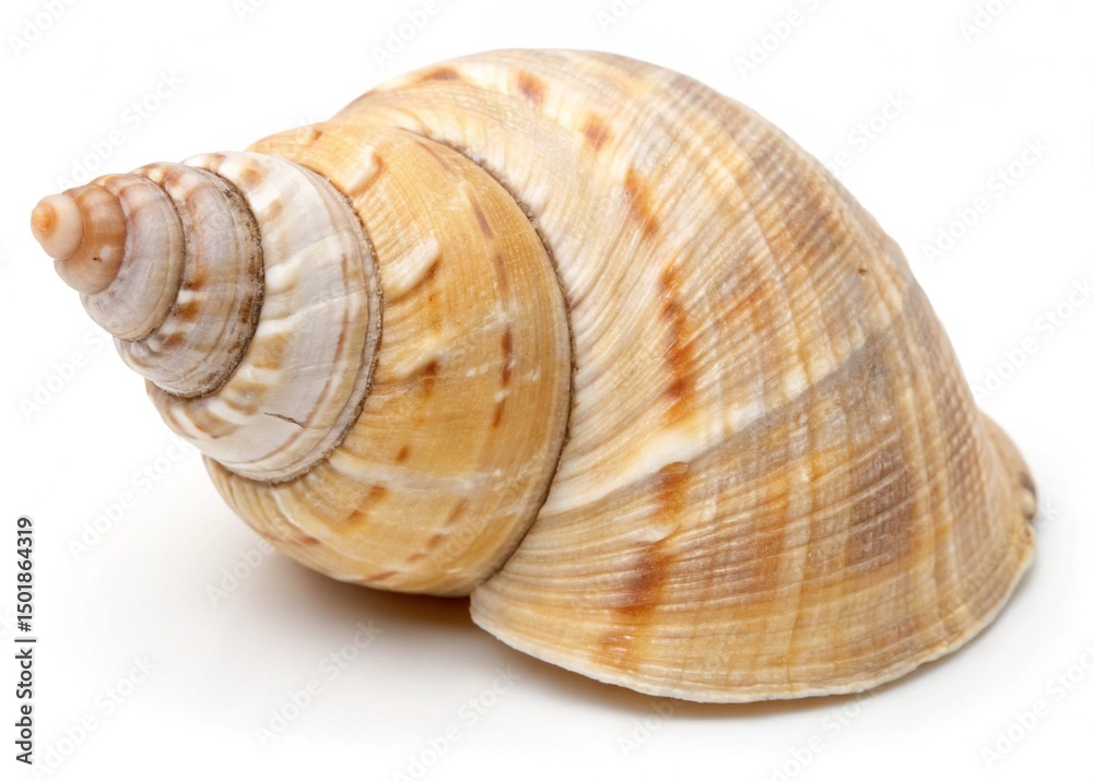 dog whelk isolated on white background dog whelk isolated on white background
