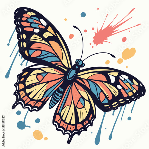 butterfly vector illustration
