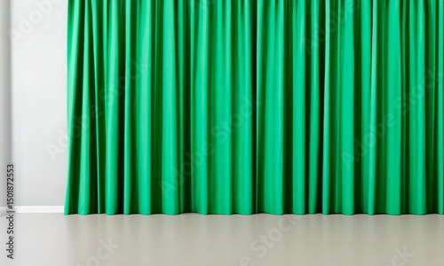 Minimalist full frame curtain specially designed for use by decorators and architects