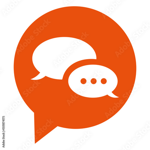 Chat bubble icon