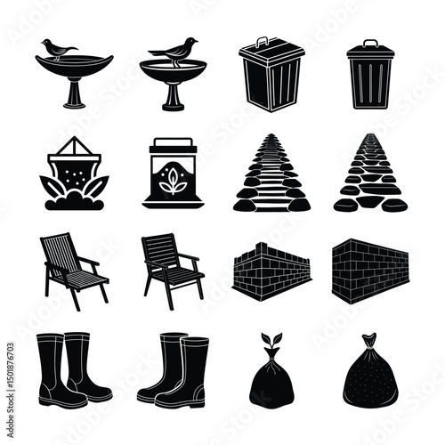 set of vector icons
