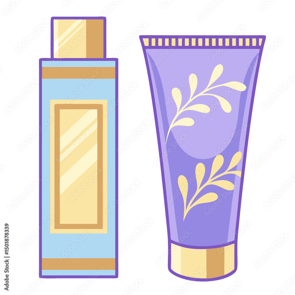 Fototapeta premium Premium daily moisturizer Skincare with Luxury Packaging 