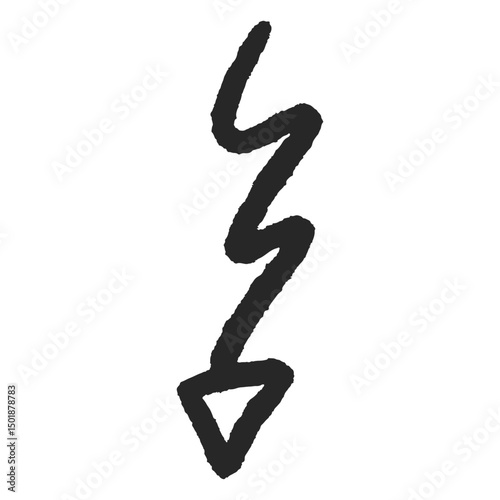 Goong down arrow vector