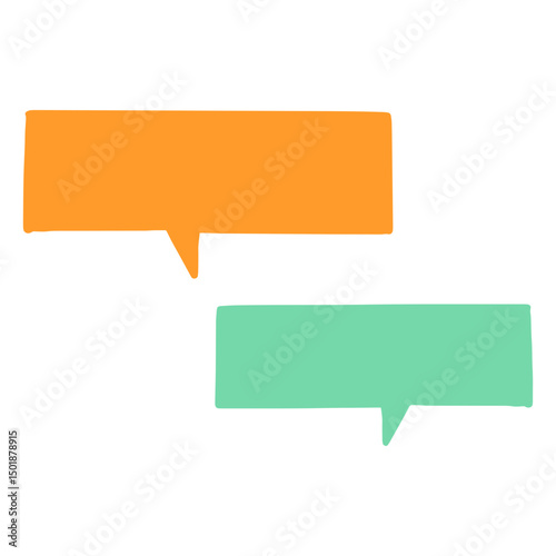 Icon chat bubbles