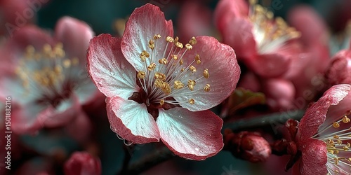 Blossom Blur: Artistic Flower Photography with Soft Aesthetic Effect