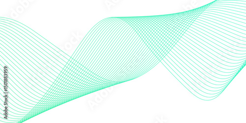 Abstract wave blend stripes lines white background. Vector curve line pattern mesh. Technology lines flow and motion energy blend.	