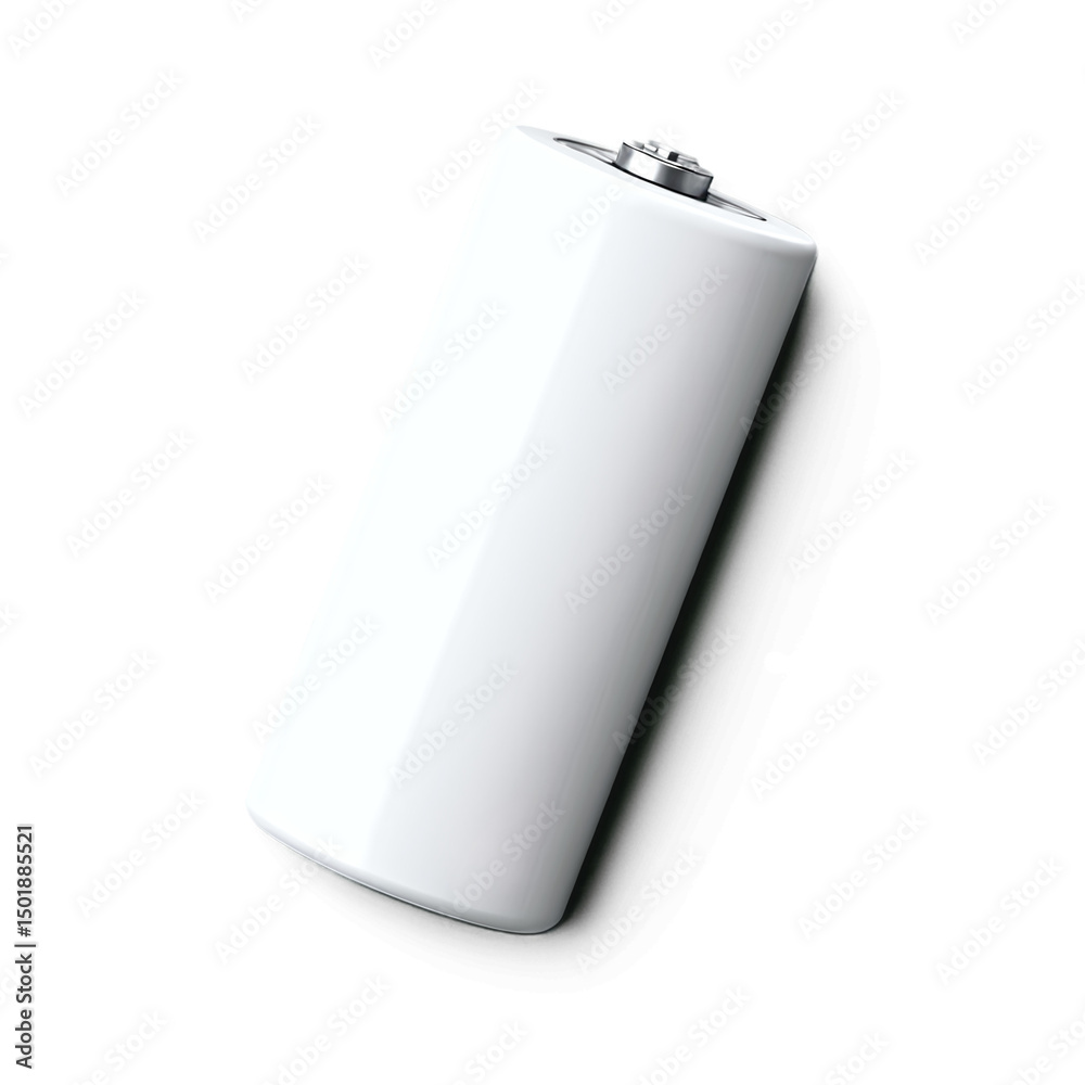 Battery isolated on transparent background