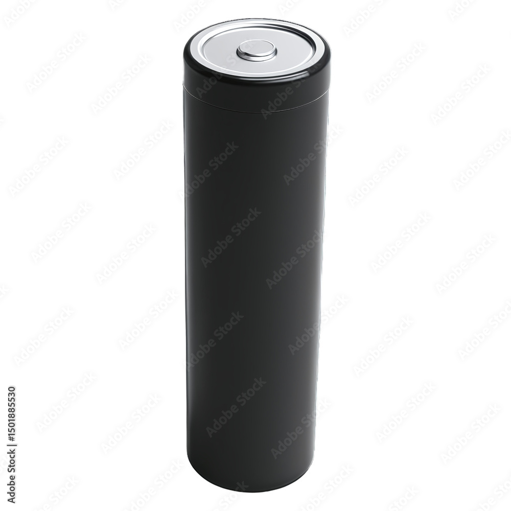 Battery isolated on transparent background