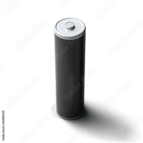 Obraz na płótnie Battery isolated on transparent background w salonie