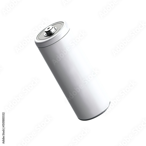 Battery isolated on transparent background