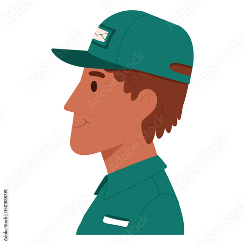 Mailman profile semi flat