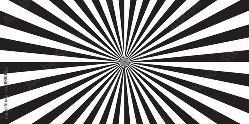 Sunburst Modern retro vintage sunrise sunbeam element spiral striped. Spiral starburst and striped pattern abstract geometric retro sunrays line wavy texture.	
