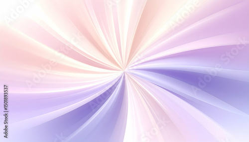 Abstract Pastel Swirl Background with Radial Light Pattern