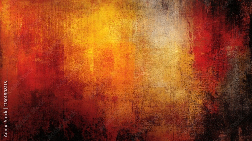 Abstract Warm Tones with Red and Yellow Textures for Background Use Abstract Warm Tones with Red and Yellow Textures for Background Use