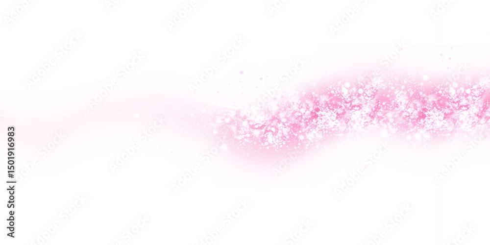 A delicate pink floral pattern fading across a white background creating a soft and airy effect A delicate pink floral pattern fading across a white background creating a soft and airy effect