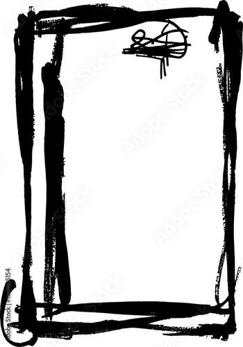 Abstract vector figure. Handmade Vector.