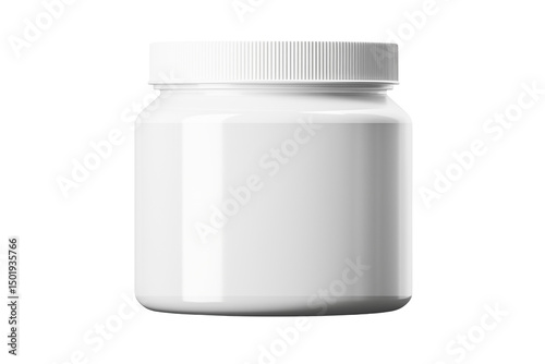 white medicine bottle